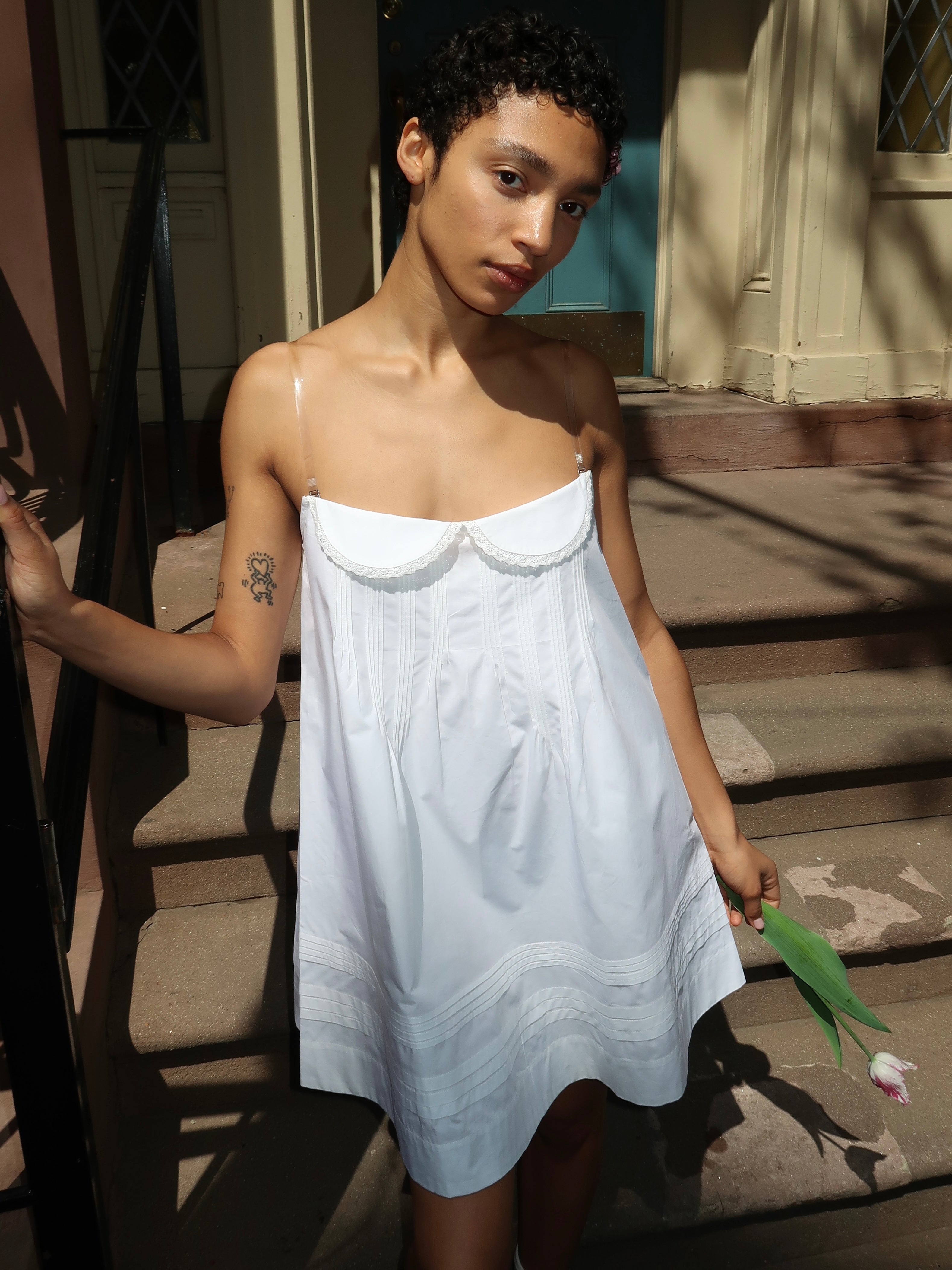 Patsy Dress in White – Isalis