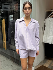 FloRS Shirt in Copper Striped