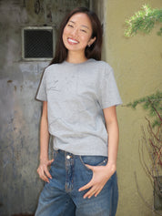 Star Short Sleeve T-shirt in Grey