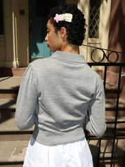 Akira Sweater in Heather Grey