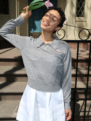 Akira Sweater in Heather Grey