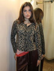 Peony Jumper Bohemia Leopard Brown