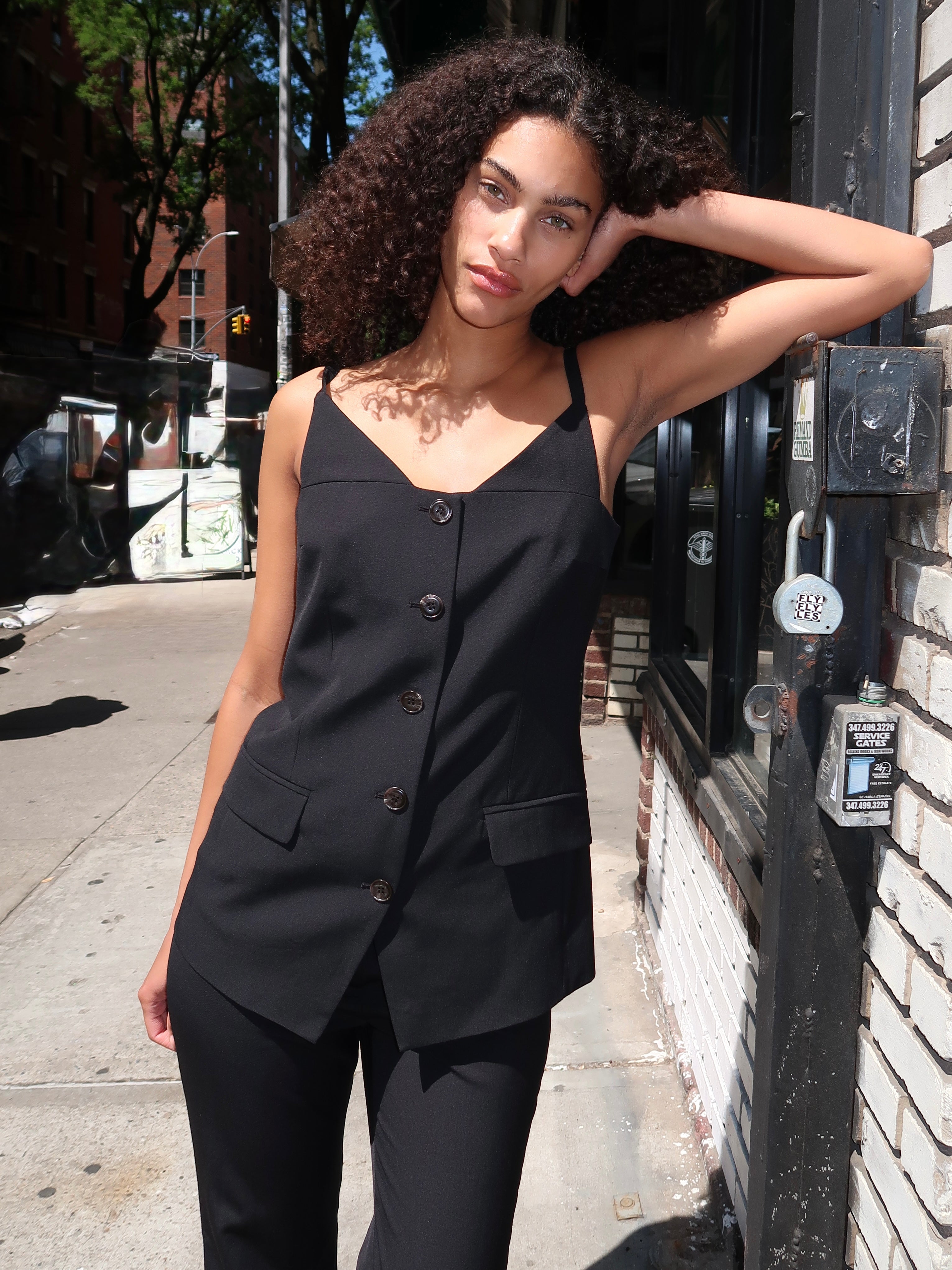 Cinda Top in Black