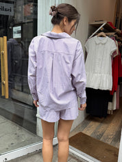 FloRS Shirt in Copper Striped