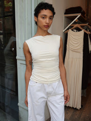 Maeve Top in Ivory
