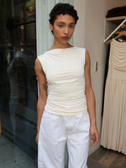 Maeve Top in Ivory