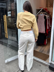 Low Slung Baggy Jean in Solar