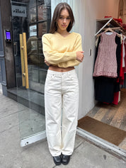 Low Slung Baggy Jean in Solar