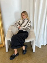 Load image into Gallery viewer, Talbot Turtleneck Knit Top in Stripe
