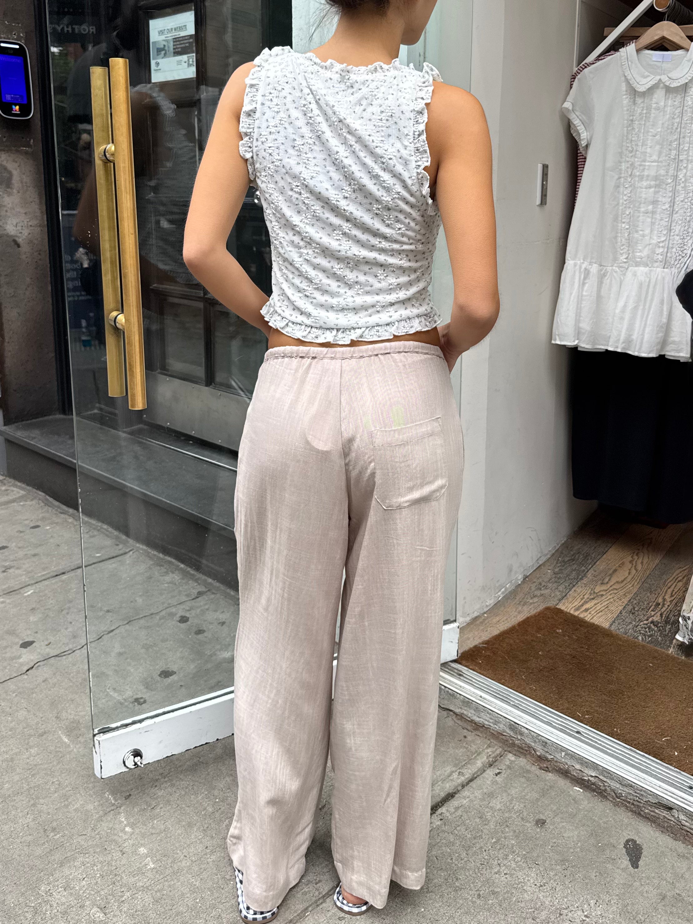 Angela Pants in Khaki