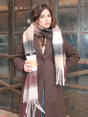 Sweetheart Scarf in Purple Fade