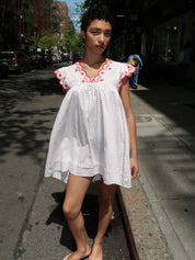 Genesis Mini Dress in Red Dot