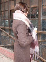 Sweetheart Scarf in Purple Fade