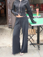 Zahra Sweatpant in Black