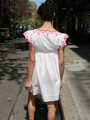 Genesis Mini Dress in Red Dot