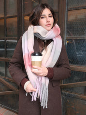 Sweetheart Scarf in Light Pink