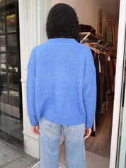 Wynie Horse Sweater in Blue