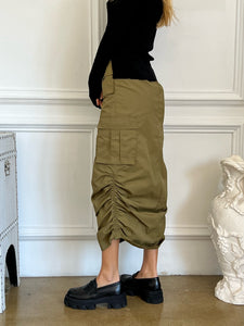 Gibbs Cargo Skirt in Olive