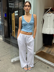 Angela Pants in White