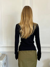Load image into Gallery viewer, Conrad Ribbed Turtleneck in Black
