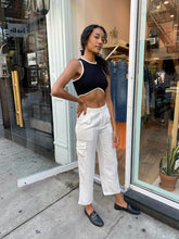 Load image into Gallery viewer, Pacey Cargos in White
