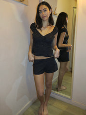 The Kalyn Shorts in Black