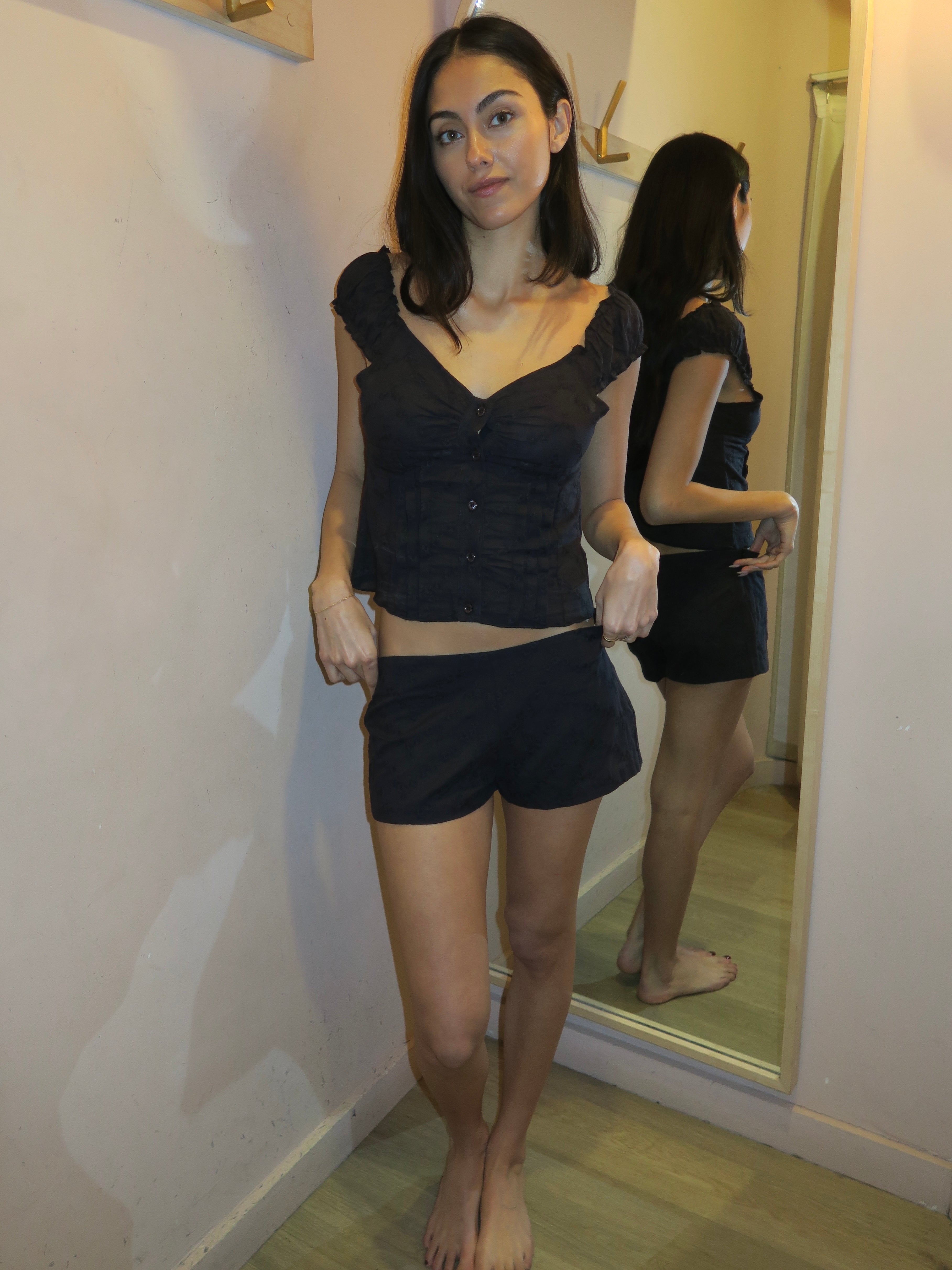 The Kalyn Shorts in Black