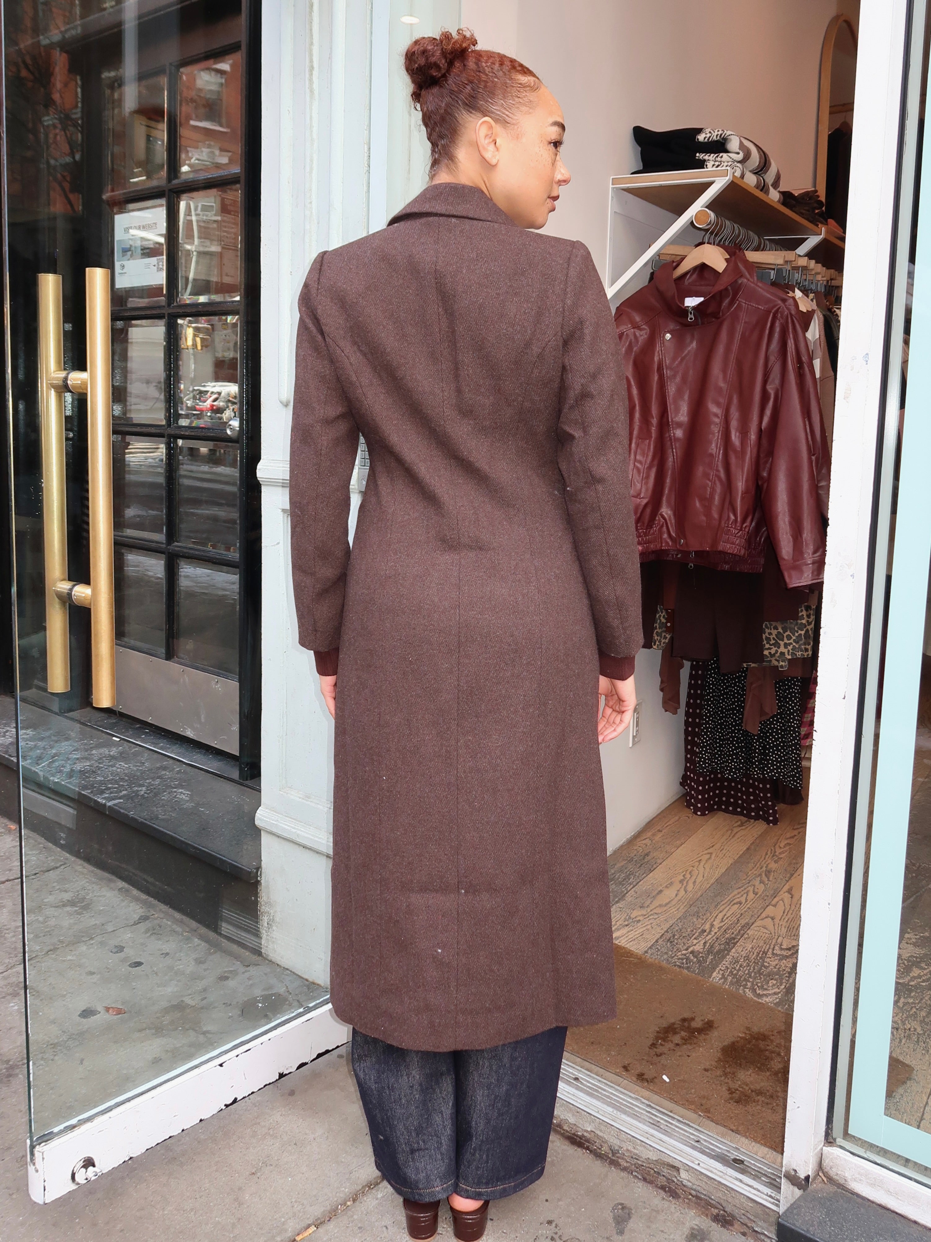 Melisse Coat in Brown