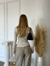 Load image into Gallery viewer, Conrad Ribbed Turtleneck in Cream
