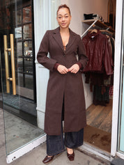 Melisse Coat in Brown