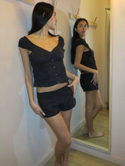 The Kalyn Shorts in Black