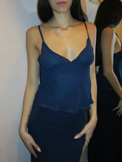 Izzy Top in Navy