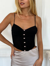Load image into Gallery viewer, Nelly Corset in Black Rose

