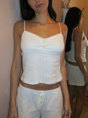 Jackie Top in Ivory