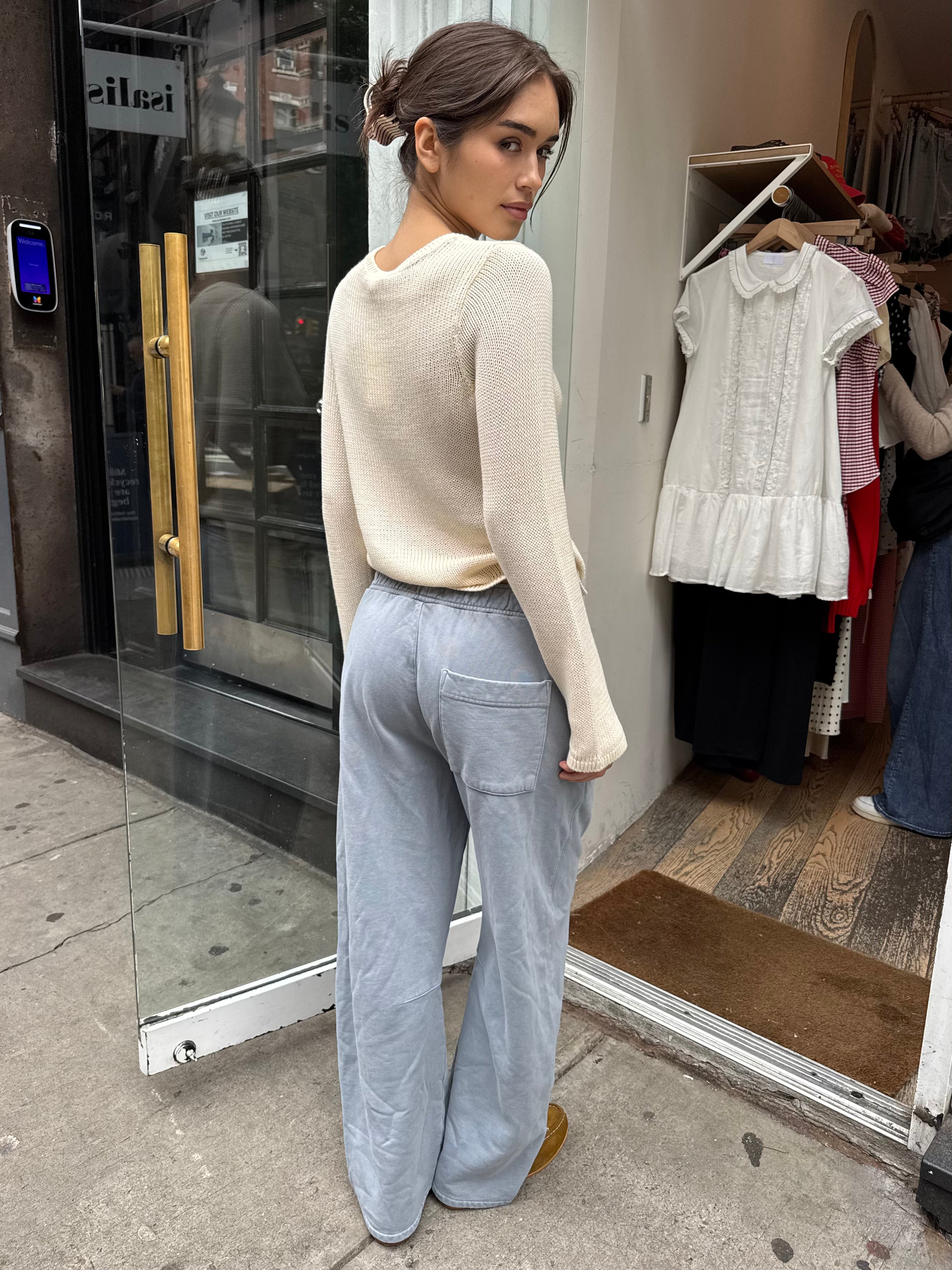 Miro Sweatpant in Hematite