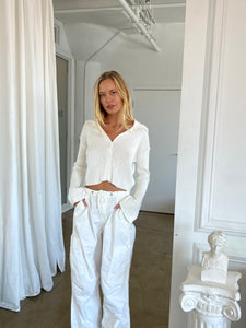 Impala Cargo Pants in White