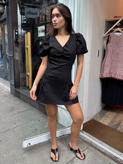 Millie Black Short Dress
