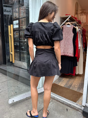 Millie Black Short Dress