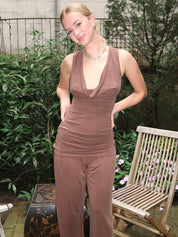 Fall Top in Warm Brown