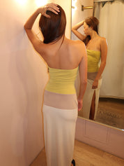 Sycamore Dress in Yellow