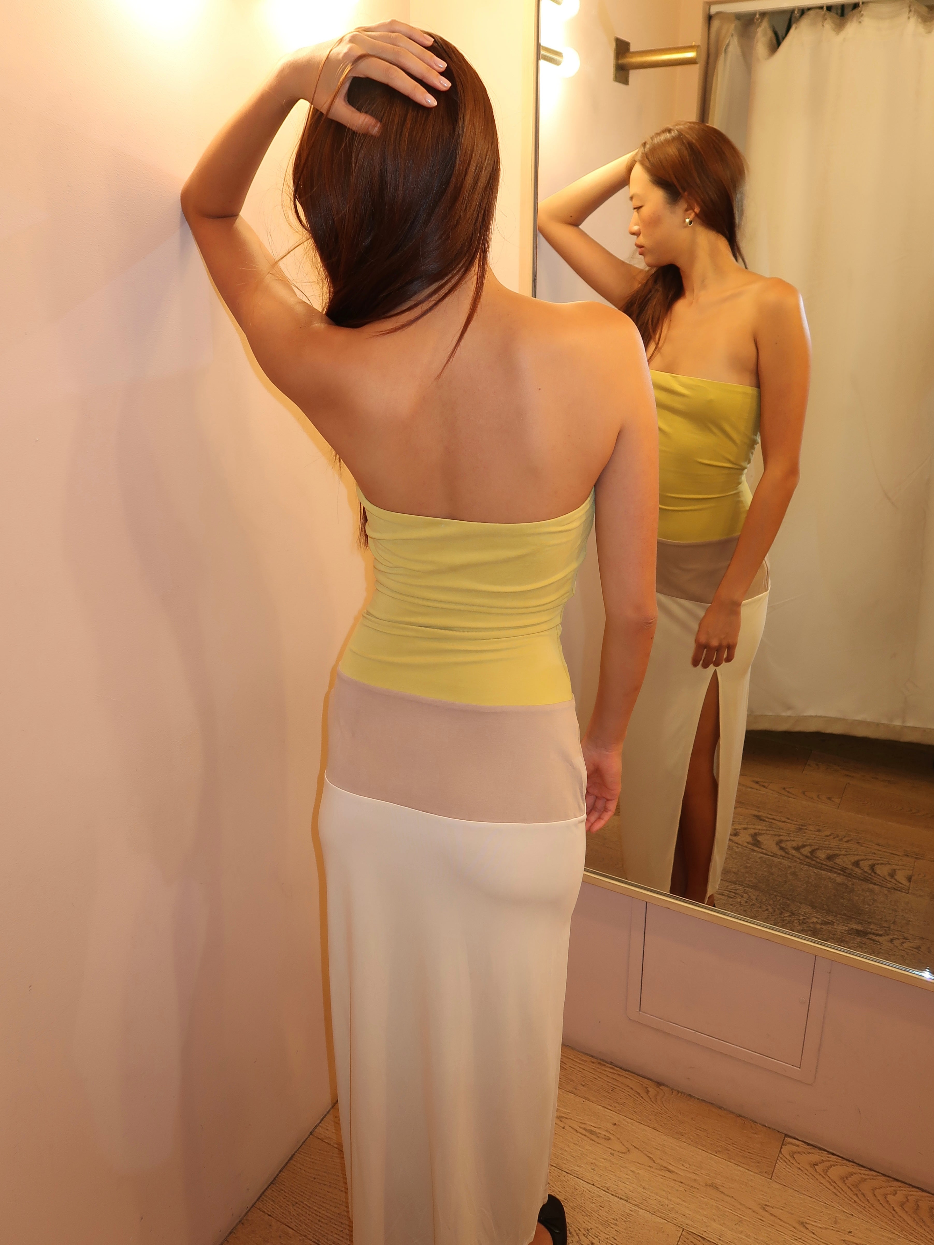 Sycamore Dress in Yellow