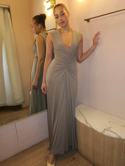 Imogen Dress in Grey