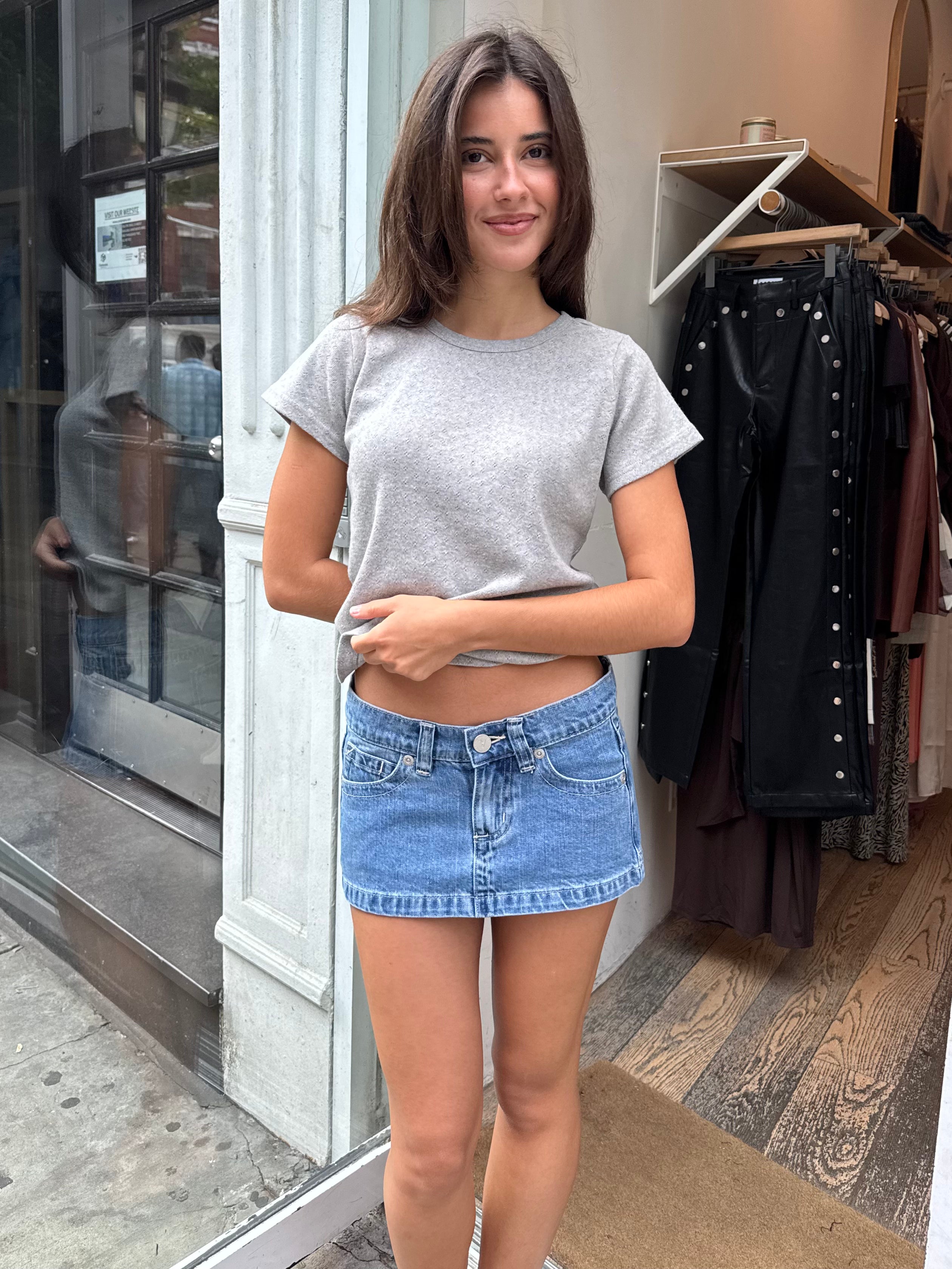00 Mini Skirt in Demi