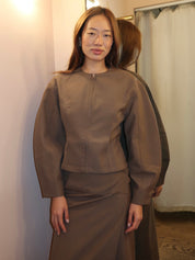 Summit Jacket in Brown