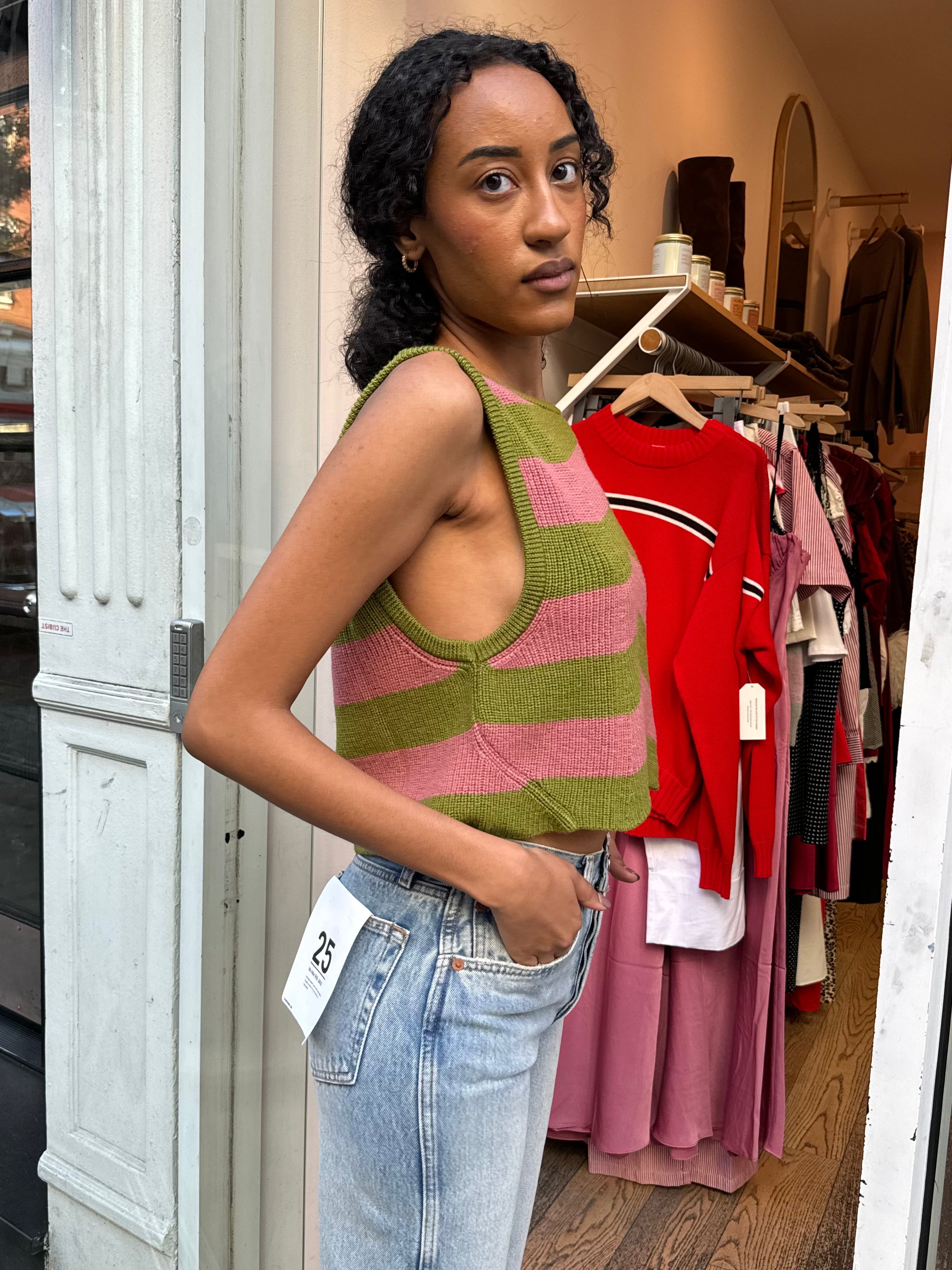 Annie Sweater in Stripes