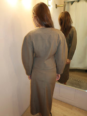 Scene Skirt in Brown