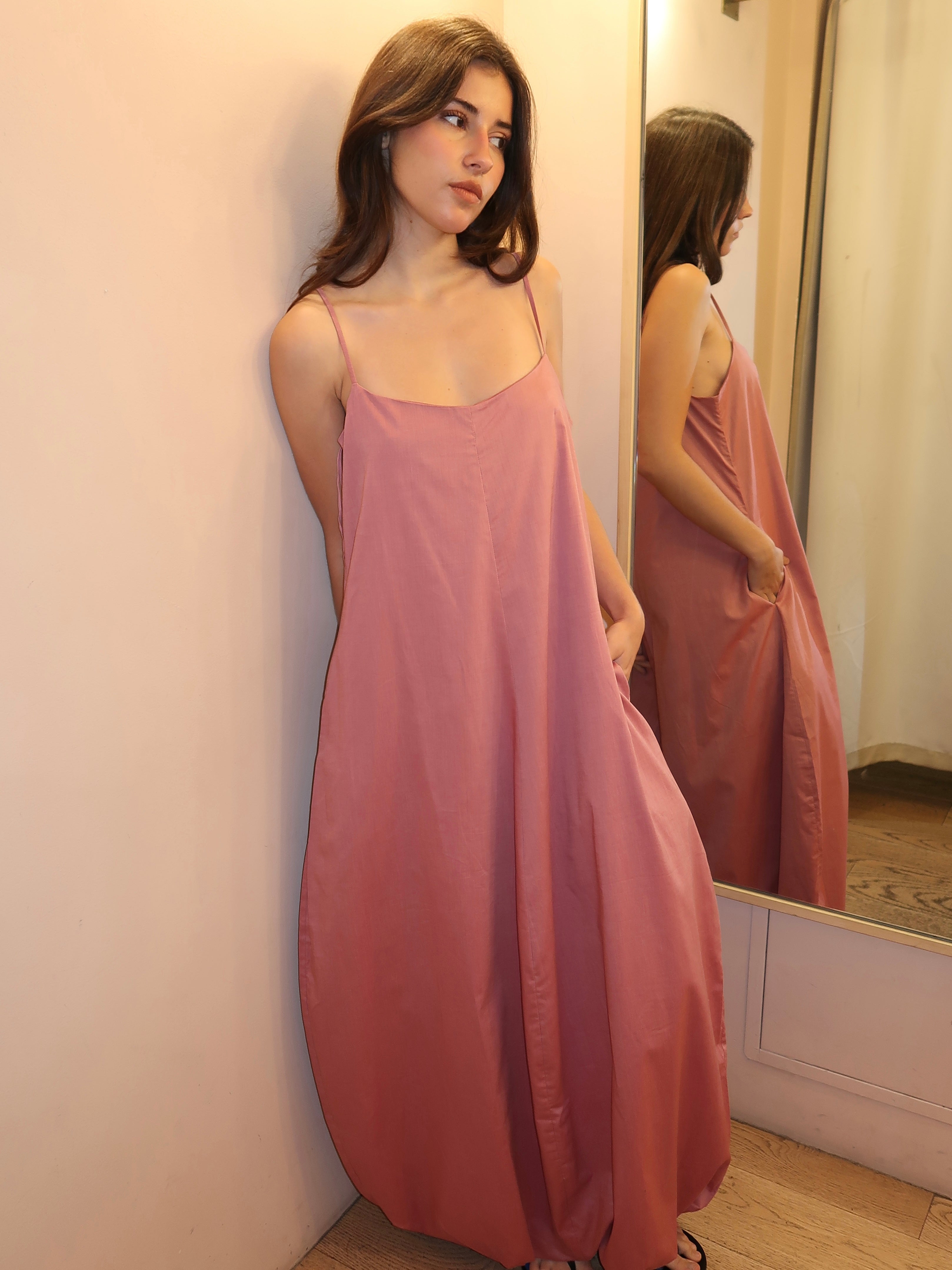 Aniela Maxi Dress in Valentine