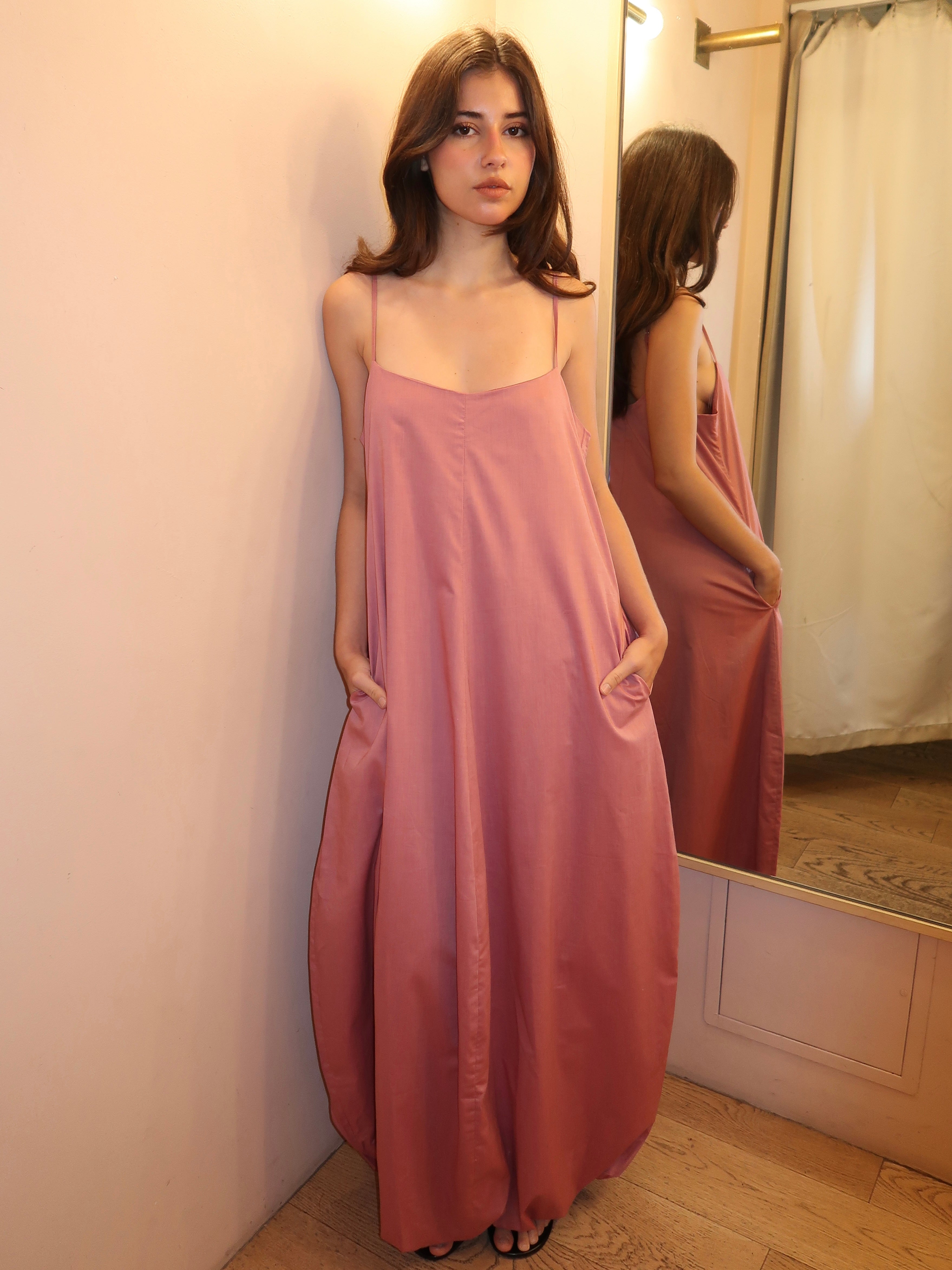 Aniela Maxi Dress in Valentine