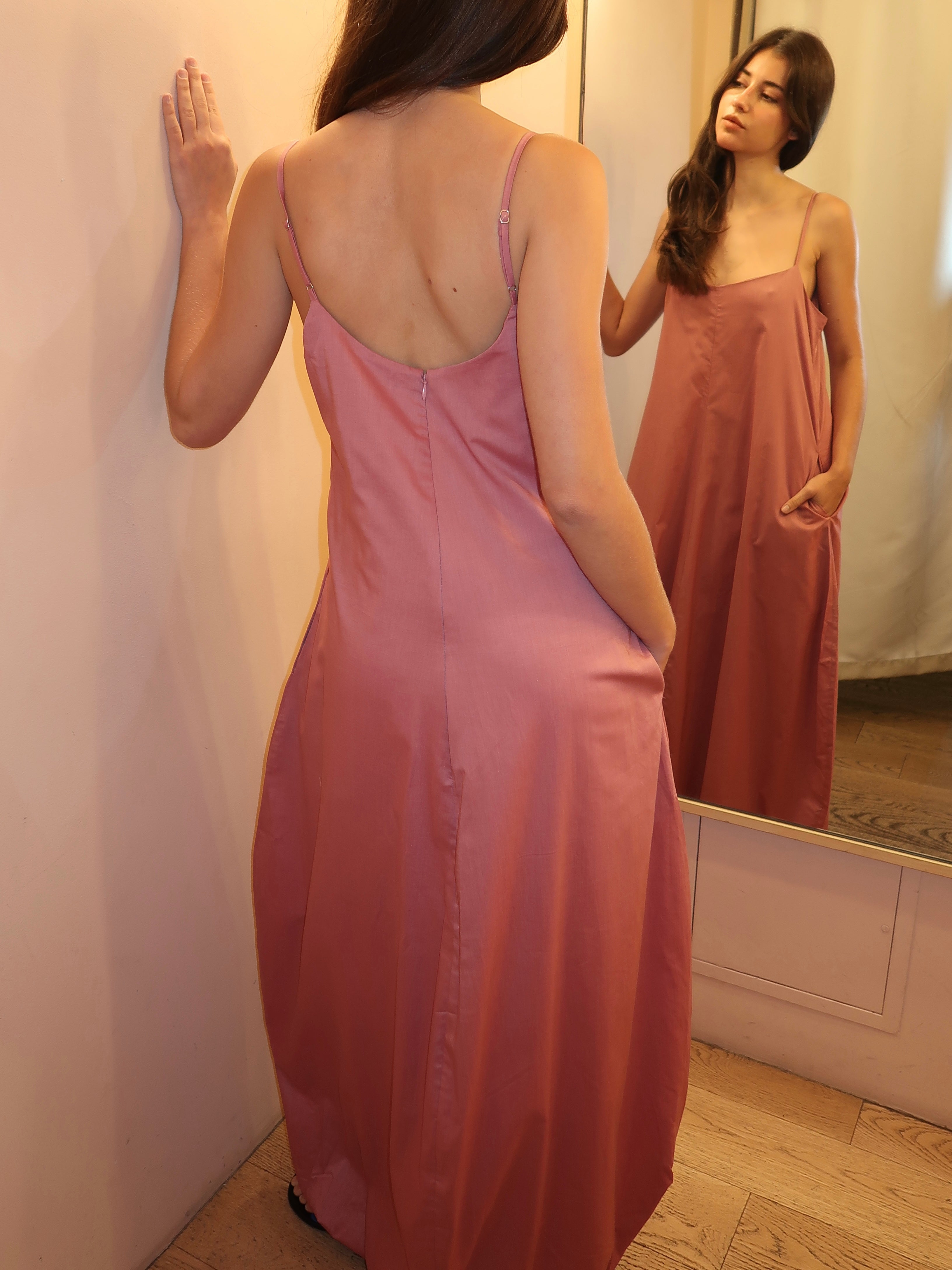 Aniela Maxi Dress in Valentine