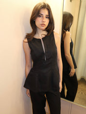 Melia Top in Black